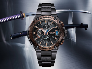 G-SHOCK頂級MR-G全新系列融合日本傳統刀劍 